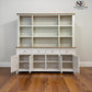 White Wax Finished Oak Top & Solid Wood Frames, Extra Large Dresser, Chester Classic Cream Range, RRP £1549