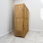 Oak Furnitureland Natural Solid Oak Triple Wardrobe Romsey Range RRP £1499