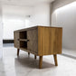 Brushed & Glazed Solid Oak TV Parquet Range From Oak Furnitureland RRP £499