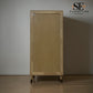 Textured Fluted Front & Brass-Plated Handles Tallboy from Oakridge Blonde Oak Range RRP £699