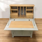 Cotswold Company WhiteWash Oak Top & Grey Painted Writing Bereau RRP £799