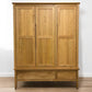 Oak Furnitureland Natural Solid Oak Triple Wardrobe Copenhagen Range RRP £1499