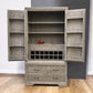 Grey Washed Solid Oak Kitchen Larder, Willow Range From Oak Furnitureland  RRP £1449