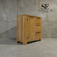 Natural Solid Oak Storage Cabinet Romsey Range, From Oak Furnitureland RRP £499