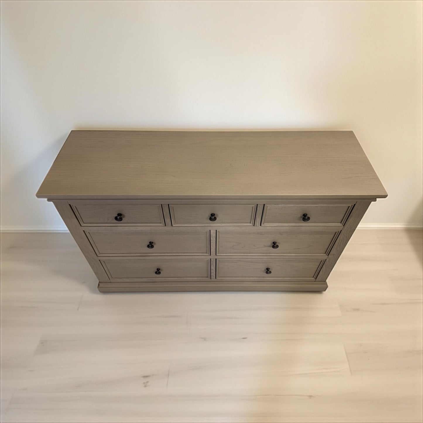 Weathered Oak 7 Drawer Chest, Burleigh Range From Oak Furnitureland RRP £759