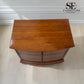 Solid Oak & Oak Veneer Wide Bedside Table from the Winchcombe Dark Oak Range, RRP £499