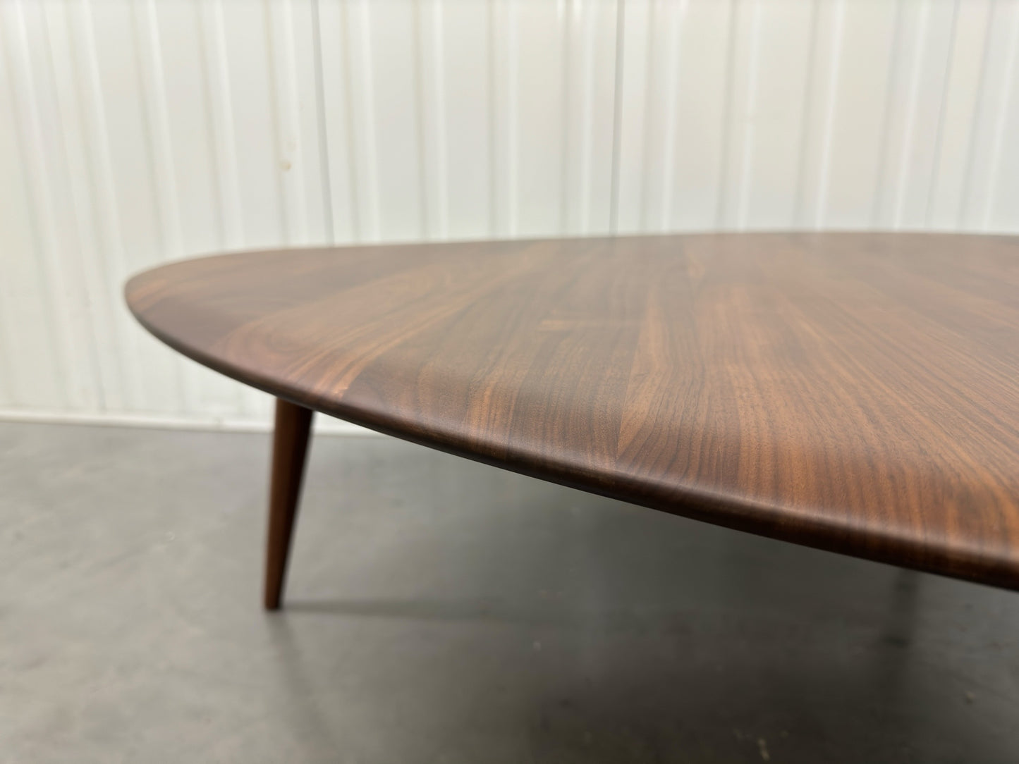 La Redoute Large Retro-Style Coffee Table in Solid Walnut RRP £599