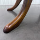 Ercol Solid Elm Oval Golden Dawn Coffee Table On Quatrefoil Base Model No 1121