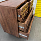 Swoon Terning Four-drawer Chest of Drawers, Dark Acacia RRP £759