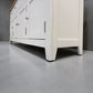 White Wax Finished Oak Top & Solid Wood Frames, Extra Large Dresser, Chester Classic Cream Range, RRP £1549