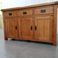 Oak Furnitureland Rustic Solid Oak Sideboard Original Rustic Range RRP £569