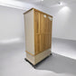 Oak Furnitureland Natural Oak & Grey Painted Double Wardrobe Henley Range RRP £899