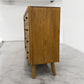 Oak Furnitureland Brushed & Glazed Solid Oak Chest of Drawers Parquet Range