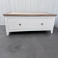 Cotswold Company Solid Wood Pure White Play Away Coffee Table RRP £599