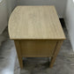 Cotswold Company Solid Smoked Oak 2 Drawer Bow Fronted Bedside Table With Pull-out Tray RRP £299