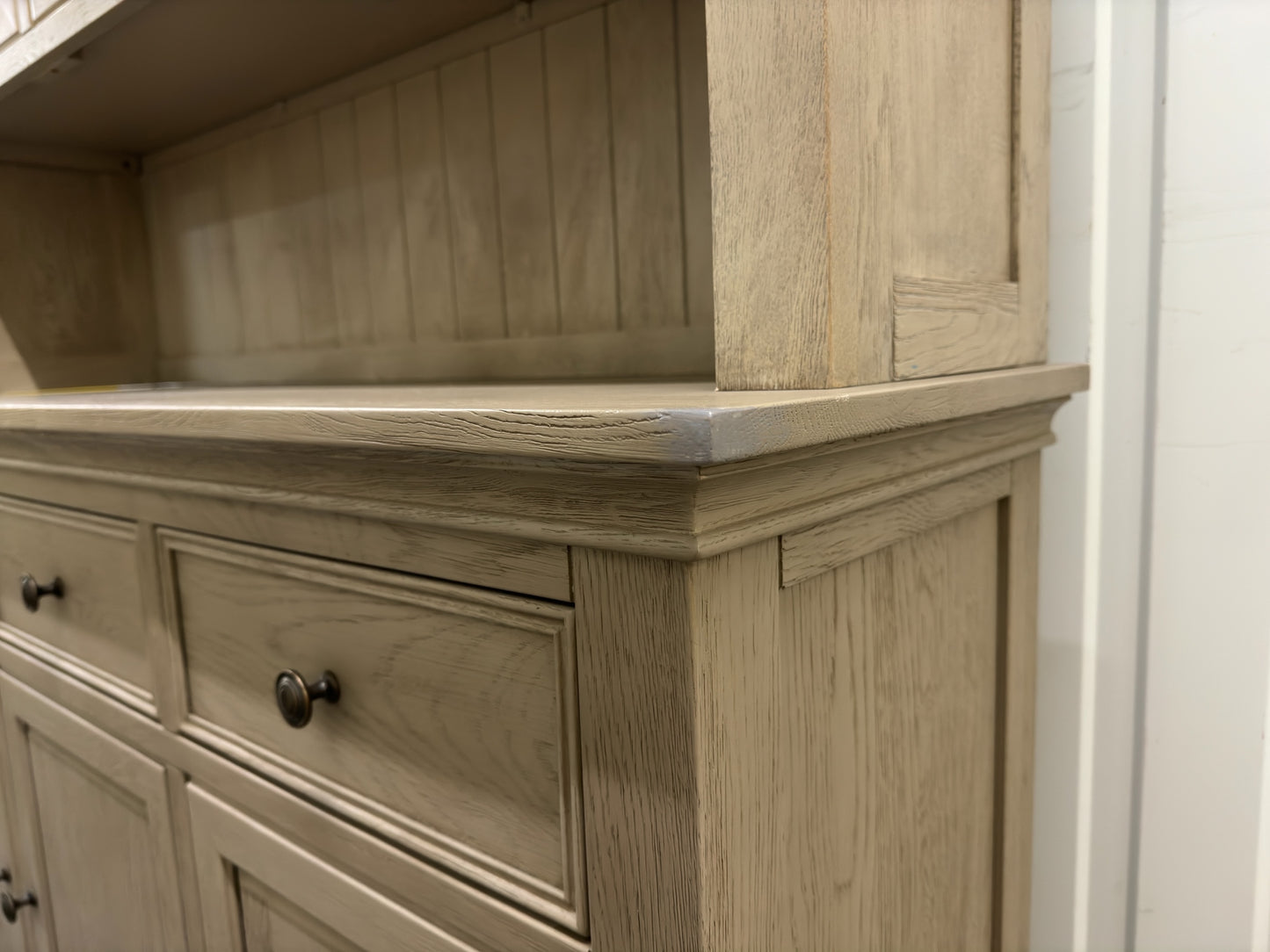 Oak Furnitureland Burleigh Weathered Oak Large Dresser RRP £1399.99