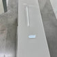 SCS Vidal Grey High gloss Sideboard With Brushed Steel Legs & Glass Top RRP £779