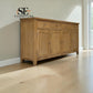 Whitewashed Finish Solid Oak & Oak Veneer Extra Large Sideboard, Inglesham Range RRP £999