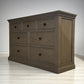 Weathered Oak 7 Drawer Chest, Burleigh Range From Oak Furnitureland RRP £759