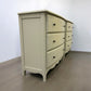 Cotswold Company Solid Oak French Grey Painted Chests Of Drawers Camille Range RRP £699 Each