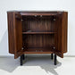 Solid Acacia Wood & Gloss Marble Top Sideboard from Oak Furnitureland RRP £649