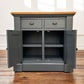 Solid Oak Small Sideboard Highgate Range From Oak Furnitureland RRP £569
