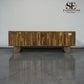 Solid Acacia Wood Extra Large TV Unit Okkio Range from Oak Furnitureland RRP £629