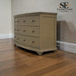 Smoked Oak Low & Wide 6 Drawer Chest, Winchcombe Range RRP £1199
