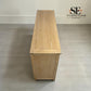 Whitewashed Finish Solid Oak & Oak Veneer 10-Drawer Chest, Inglesham Range, RRP £1250