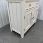 Oak & White Painted Small Sideboard RRP £479 (No Veneer, MDF Or Chipboard Used)