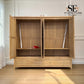 Whitewashed Finish Solid Oak & Quality Oak Veneer Quad Wardrobe, Inglesham Range, RRP £2200