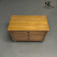 Solid Oak & Quality Oak Veneer Wide Bedside Table from the Elkstone Mellow Oak Range