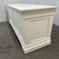 Solid Hardwood & Warm White Painted Wide Blanket Box RRP £425