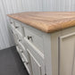 Solid Oak & White Painted Sideboard RRP £649 (No Veneer, MDF Or Chipboard Used)