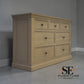 Weathered Oak 7 Drawer Chest, Burleigh Range From Oak Furnitureland RRP £789