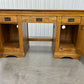 Oak Furnitureland Solid Oak Computer Desk French Farmhouse Range RRP £649