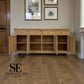 Solid Oak Frames and Whitewash Finish Extra Large Sideboard, Inglesham Range RRP £999