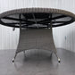 John Lewis 6 Seater Rattan Garden Table with Glass Top RRP £549