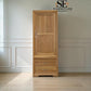 Natural Solid Oak Slim Kitchen Larder Bevel Range From Oak Furnitureland RRP £1049