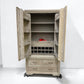 Oak Furnitureland Solid Oak With Grey Wash Kitchen Larder Willow Range RRP £1449