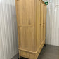 Oak Furnitureland Light Natural Solid Oak Triple Wardrobe Newton Range RRP £1549