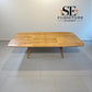 Natural Solid Oak Extending Dining Table, 6 to 10 Seater Bentley Range From Oak Furnitureland RRP £1079