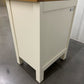 Cotswold Company Oak Top & Classic Cream Painted 3 Drawer Bedside Table