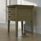 Solid Oak & Oak Veneer Bedside Table from the Winchcombe Smoked Oak Range RRP £299