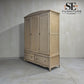 Solid Oak Triple Wardrobe with Limewash Finish, Camille Range RRP £1799