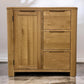 Natural Solid Oak Storage Cabinet Romsey Range From Oak Furnitureland RRP £499
