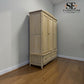 Solid Oak & Quality Oak Veneer Triple Wardrobe with Limewashed Finish, Camille Range RRP £1899
