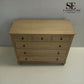 Smoked Solid Oak & Oak Veneer 6 Drawer Chest of Drawers, Bibury Smoked Oak Range, RRP £899