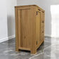 Natural Solid Oak Storage Cabinet Romsey Range From Oak Furnitureland RRP £499