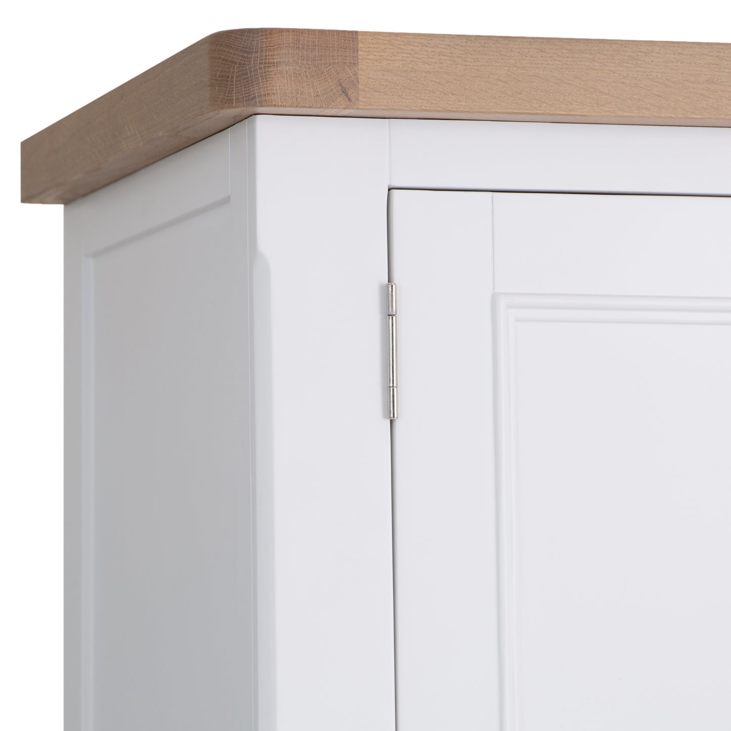 Oak Top & White Painted Double Larder